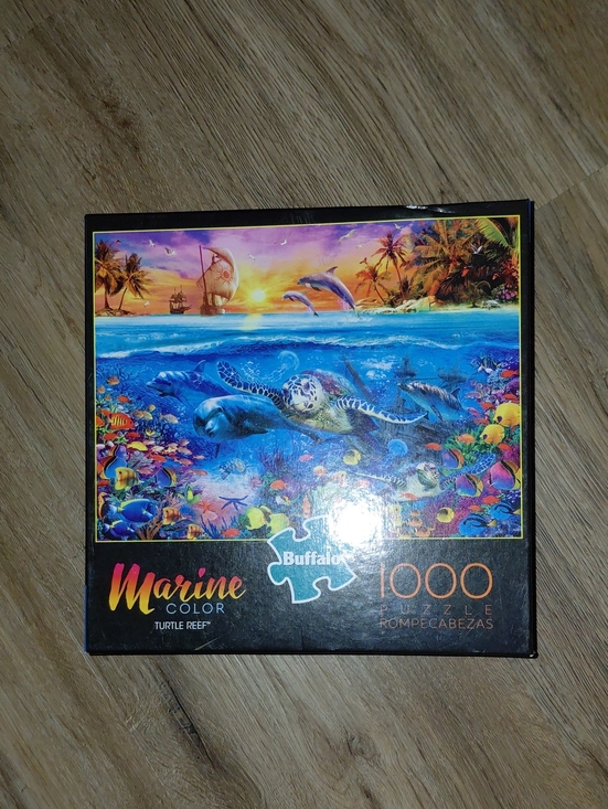 Buffalo David Bitton Other - Buffalo David Bitton Marine Color Turtle Reef Puzzle *BRAND NEW*